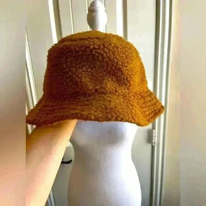 🩷 Bucket hat faux Sherpa unisex